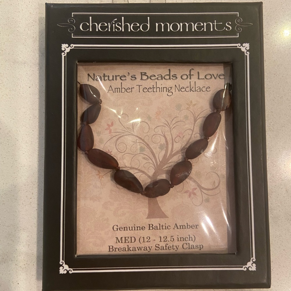 Cherished Moments Amber Teething Necklace